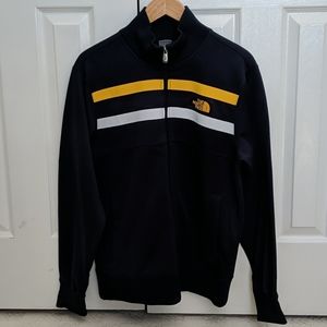 Navy The North Face Zip Up Sweater